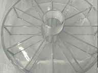Gear parts made with CNC machining and TiN coating