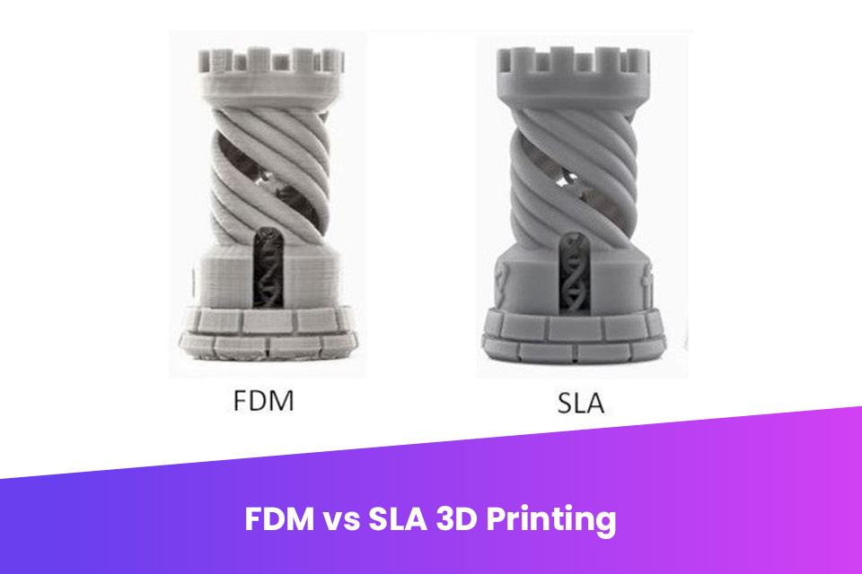 FDM and SLA