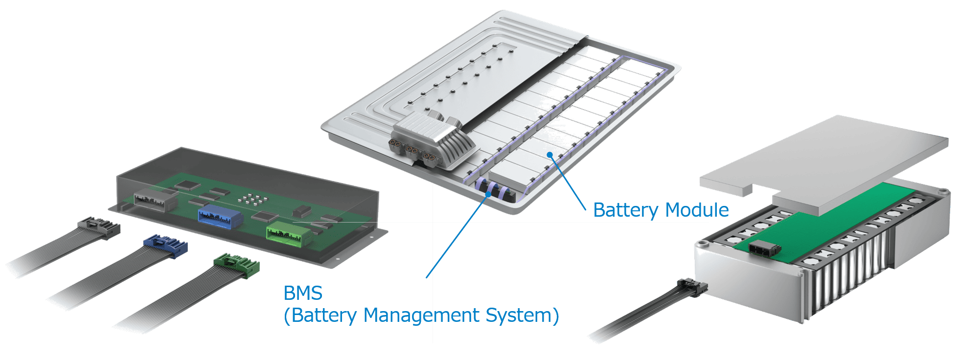 Battery Housings and Connectors