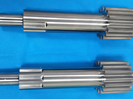 Gear Parts Made with CNC Machining and TiN Coating